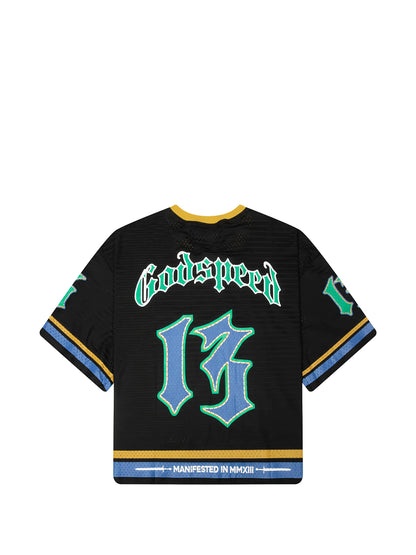 Godspeed First Down Jersey Black NYC