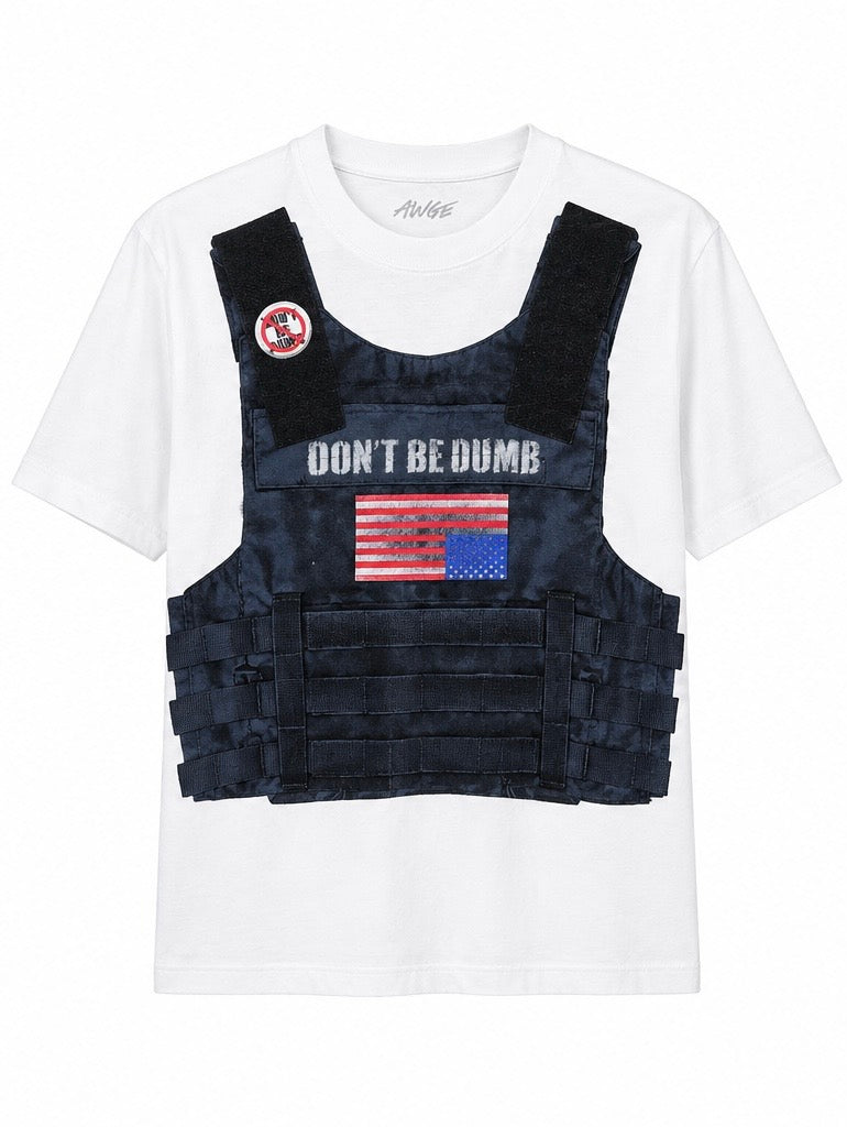 AWGE Don't Be Dumb Blinged Out Tee