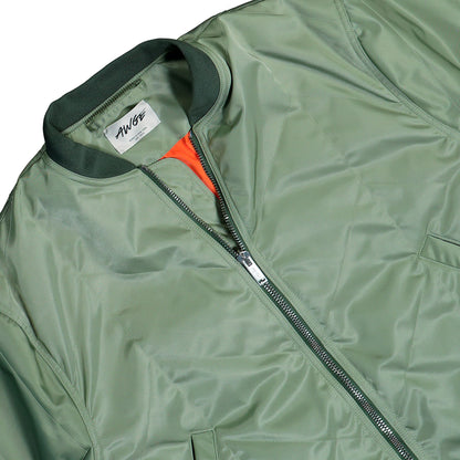 AWGE Bomber Iridescent Green – Zielona Kurtka Bomberka