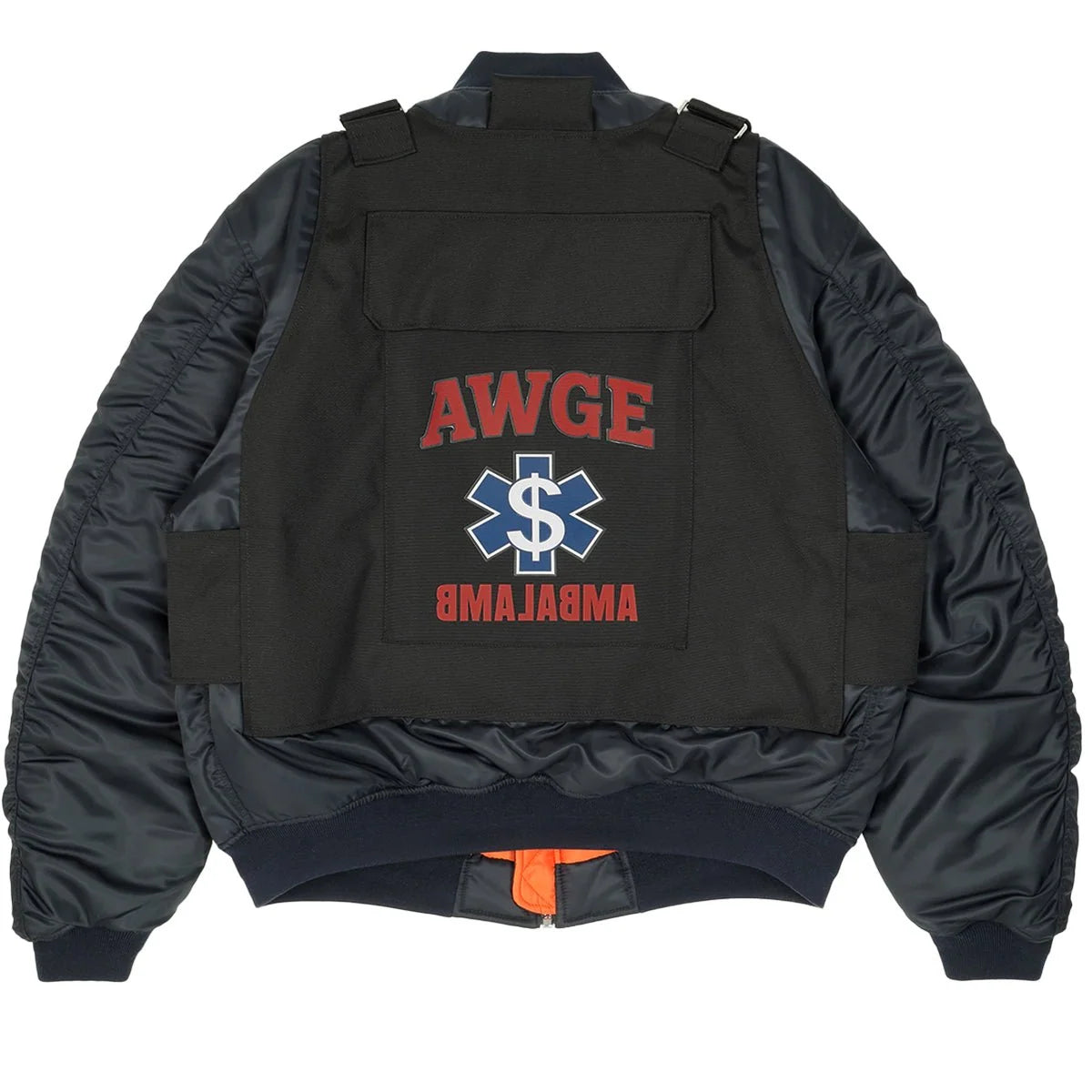 AWGE B Bomber – Kurtka Bomberka Granatowa
