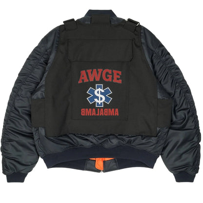 AWGE B Bomber – Kurtka Bomberka Granatowa