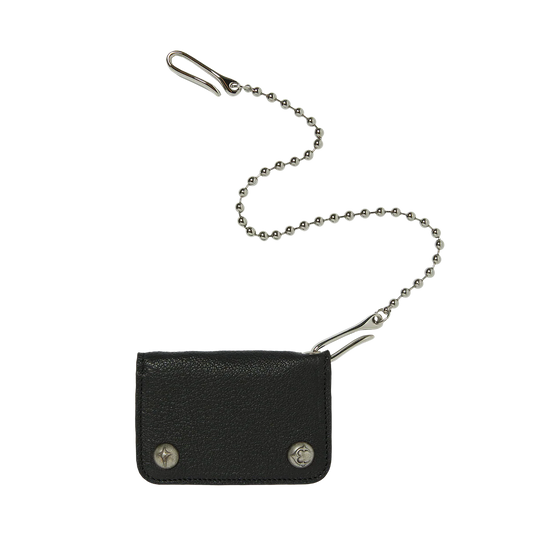 Thug Club Ball Chain Leather Card Case
