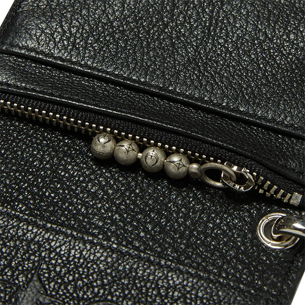Thug Club Ball Chain Leather Card Case