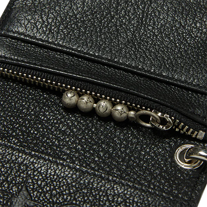 Thug Club Ball Chain Leather Card Case