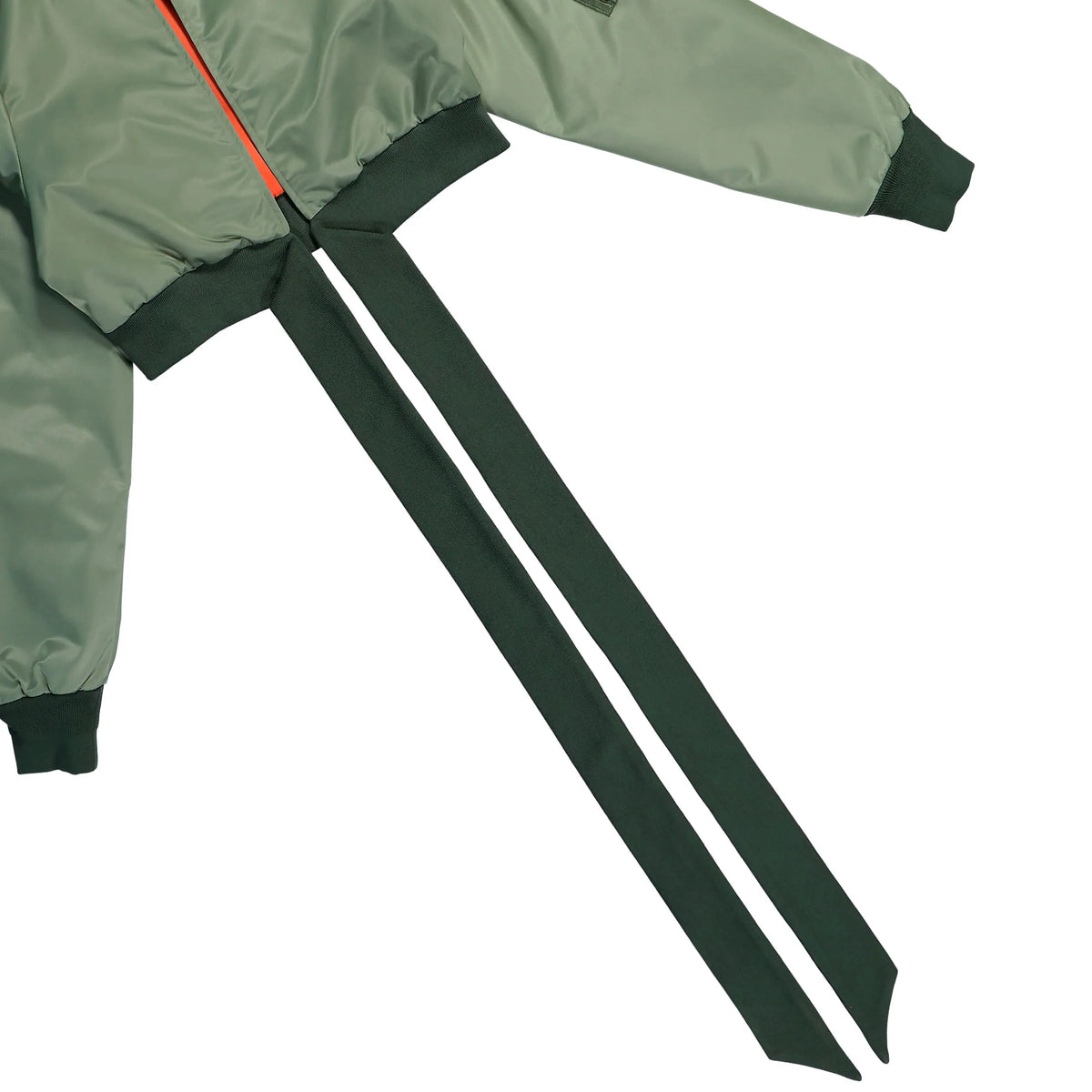 AWGE Wrap Bomber Iridescent Green – Damska Zielona Kurtka Bomberka