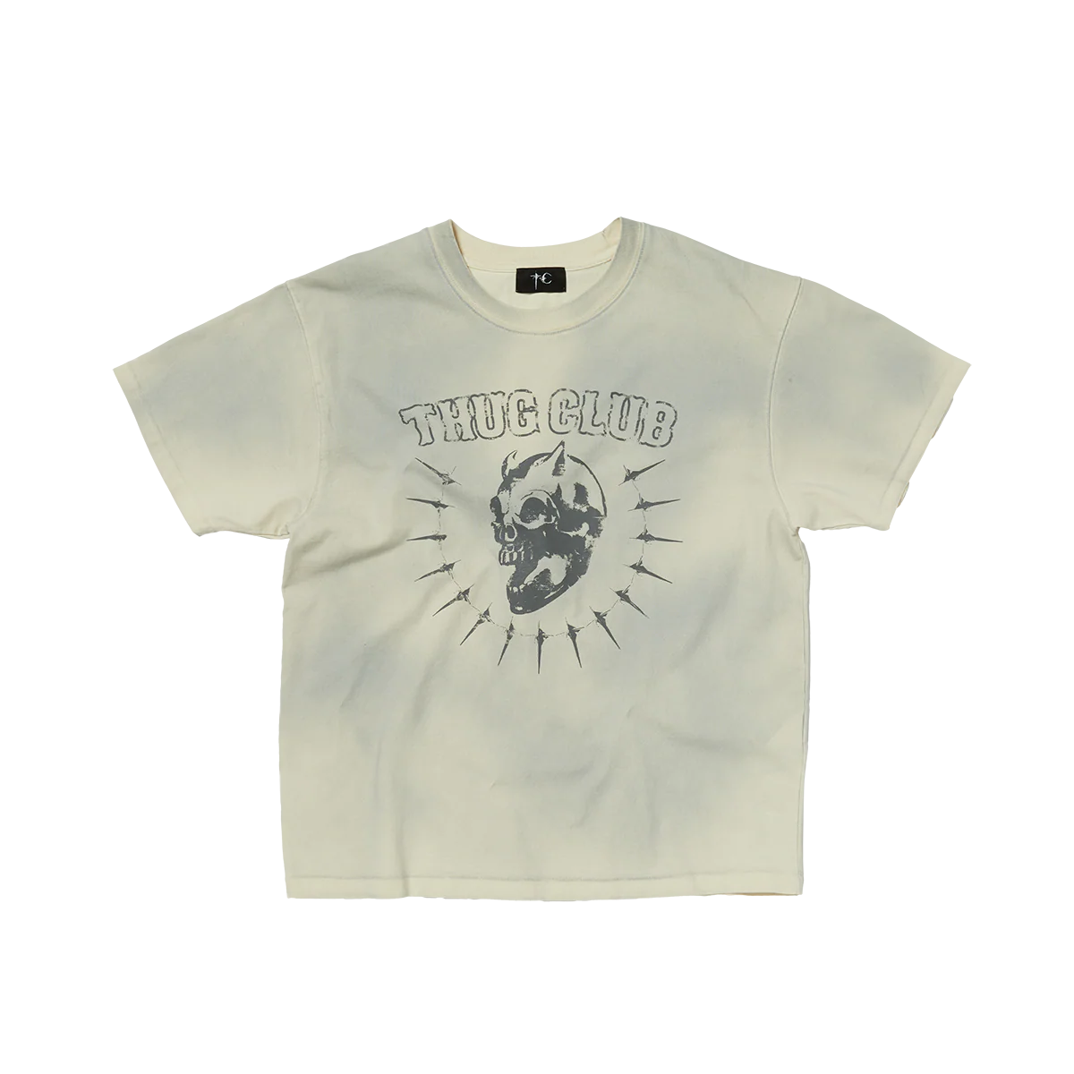 Thug Club Vintage Riding Skull Stitch T-shirt