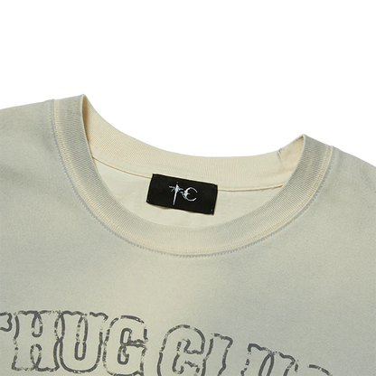 Thug Club Vintage Riding Skull Stitch T-shirt