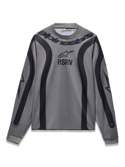 Alpinestars RSRV Techstar Reworked LS Jersey Mud Black