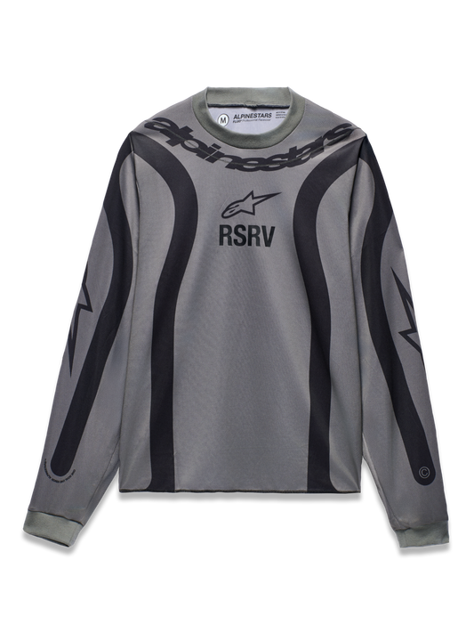 Alpinestars RSRV Techstar Reworked LS Jersey Mud Black