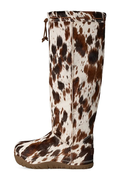 UGG BUCKED TALL BOOT BROWN MULTI