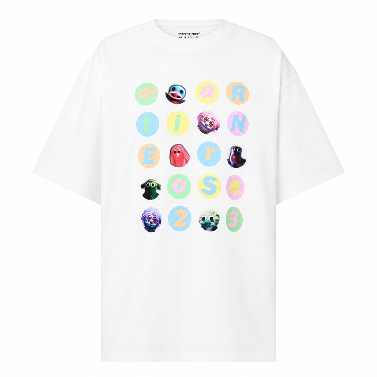 Martin Rose T-shirt Fuzzy Balls White