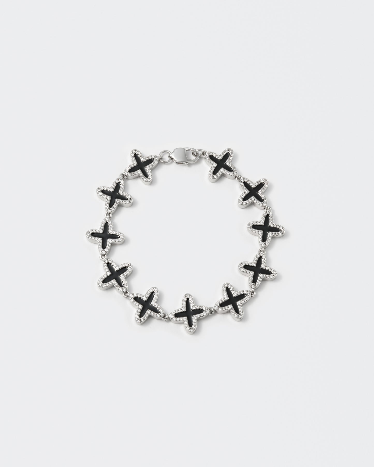 Darkai Clover Black Bracelet