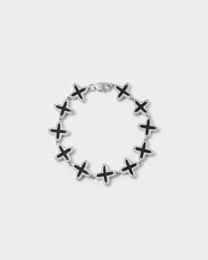 Darkai Clover Black Bracelet