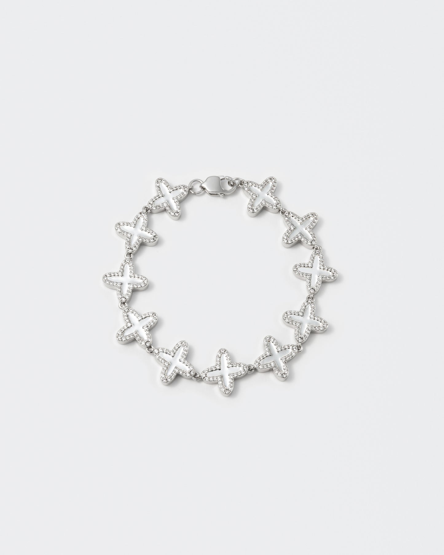 Darkai Clover White Bracelet