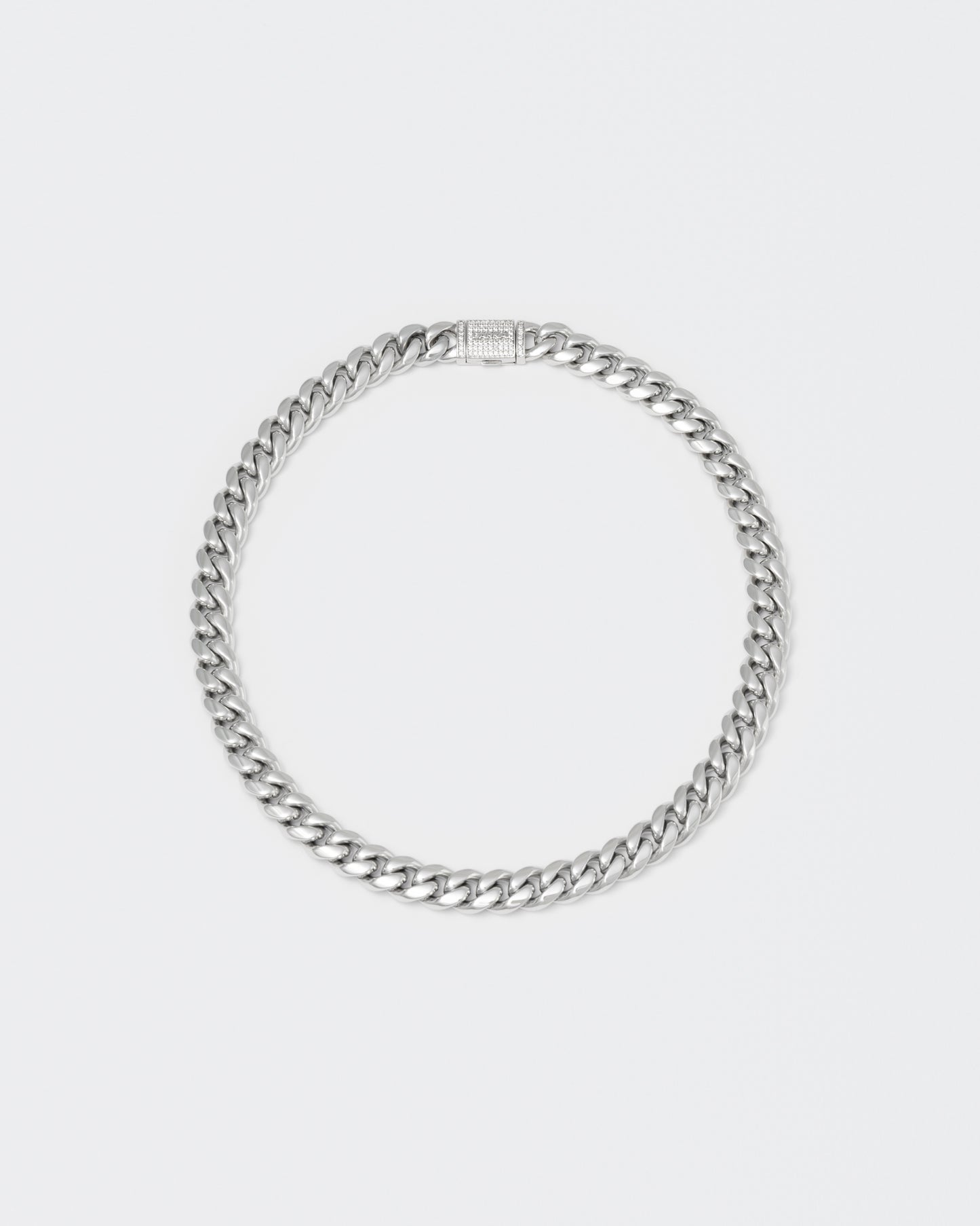 Darkai White Cuban Choker