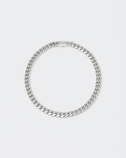 Darkai White Cuban Choker