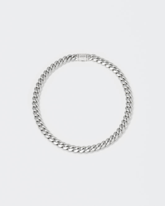 Darkai White Cuban Choker