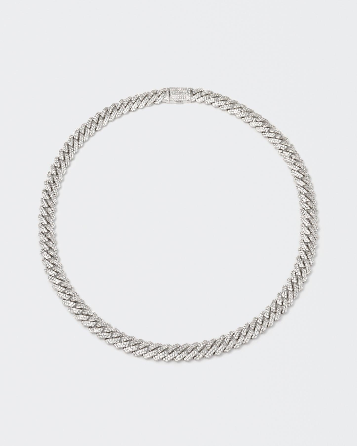 Darkai Mini Prong Pavé Necklace