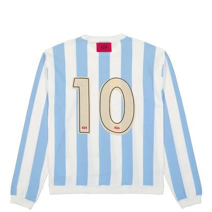 424 Soccer Sweater Light Blue