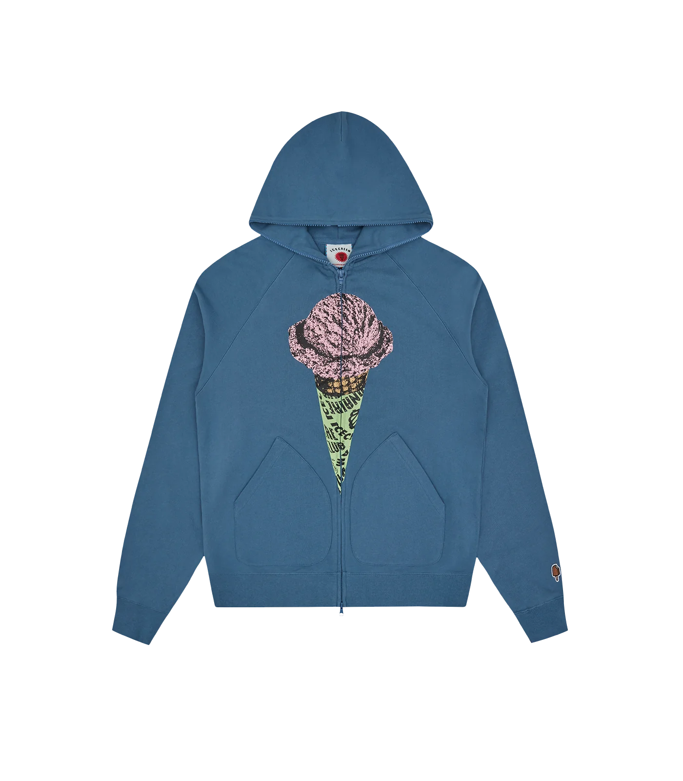 Billionaire Boys Club CONE ZIP HOOD BLUE