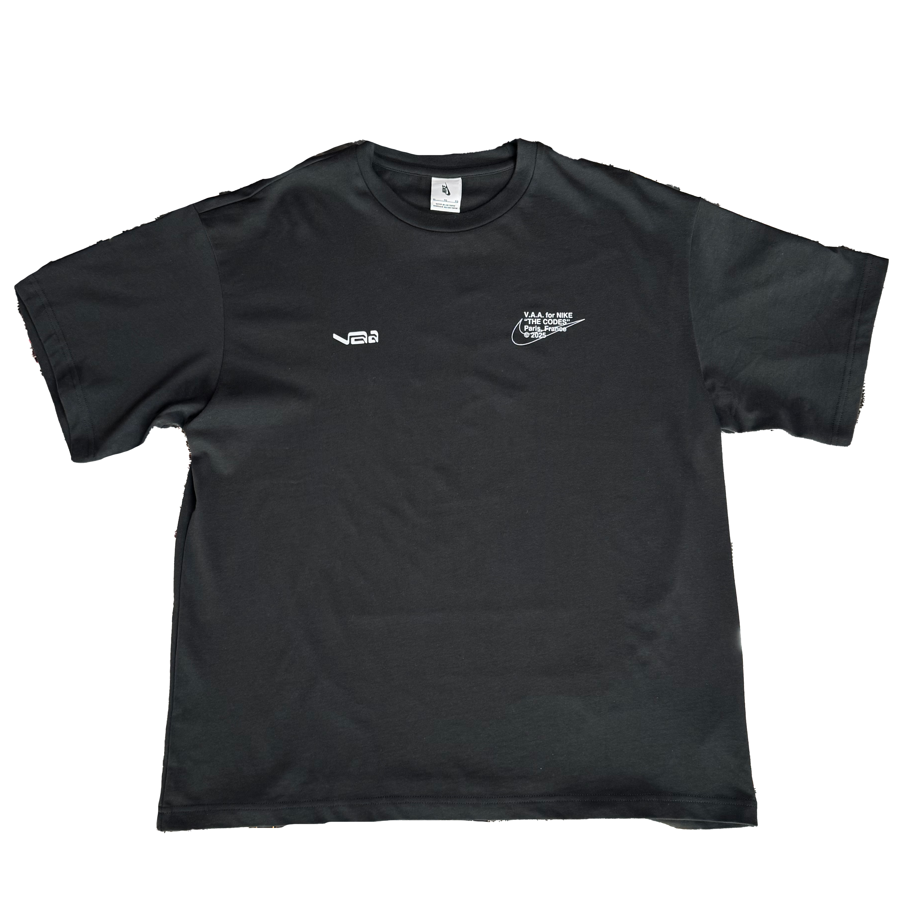 off white jordan tee black