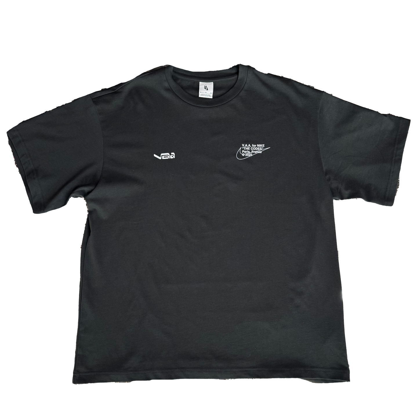 Nike Custom Tee Jordan 1 Chicago Off-White Black For Virgil Abloh Archive