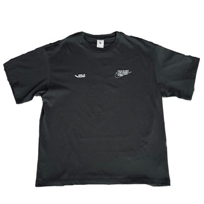 Nike Custom Tee Jordan 1 Chicago Off-White Black For Virgil Abloh Archive