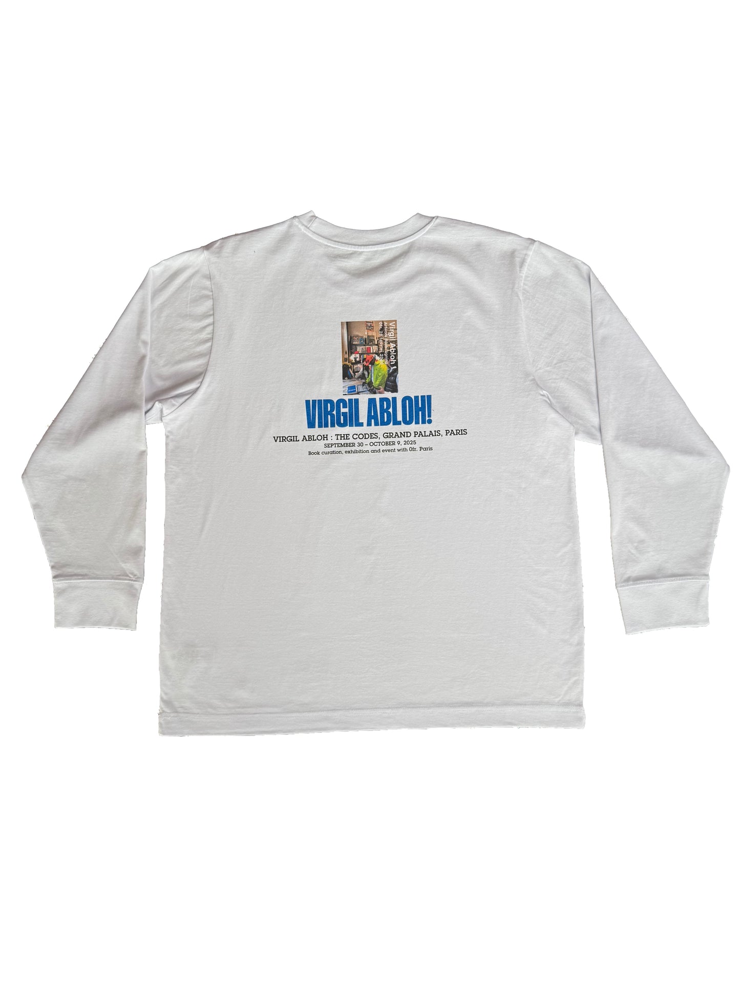 Ofr. Paris Custom Longsleeve White For Virgil Abloh Archive