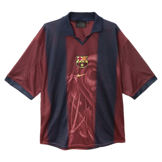 Travis Scott x Nike x FC Barcelona Retro 2000/01 Home Skeleton Jersey