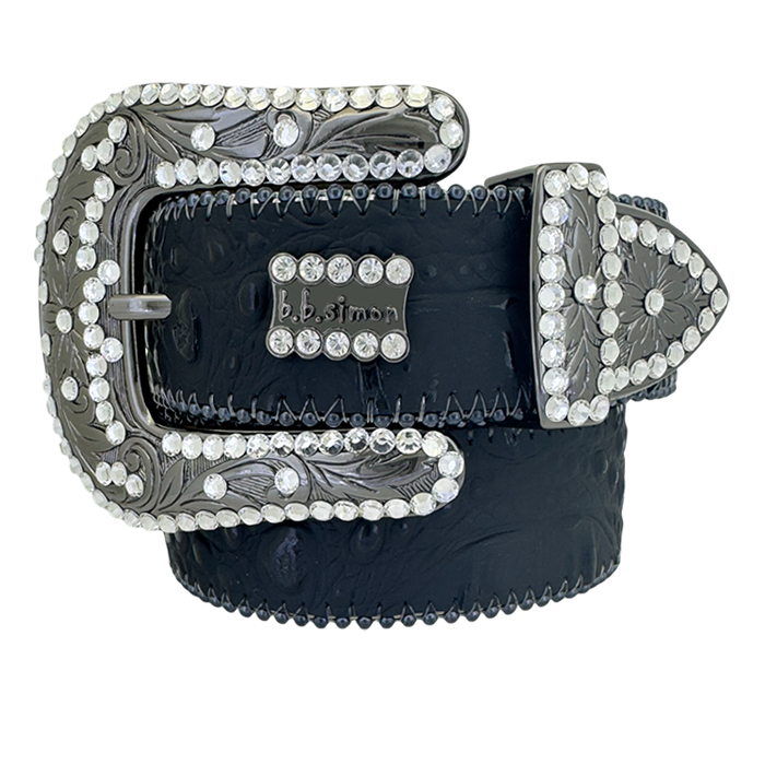 B.B. Simon Classic Western Black / Clear
