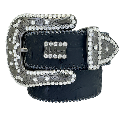 B.B. Simon Classic Western Black / Clear