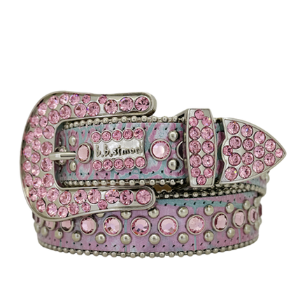 B.B. Simon The Kish Skinny Grey Pink