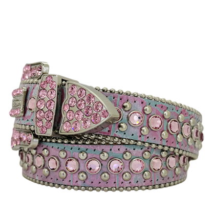 B.B. Simon The Kish Skinny Grey Pink