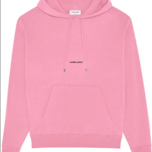 Saint Laurent Pink Basic Hoodie