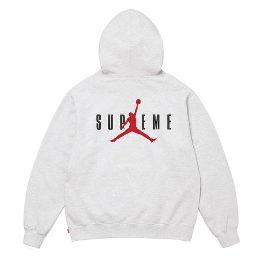 Supreme Jordan Hooded Sweatshirt Ash Grey