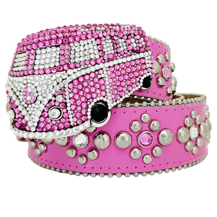 B.B. Simon Pink Combi B- Rose – Silver
