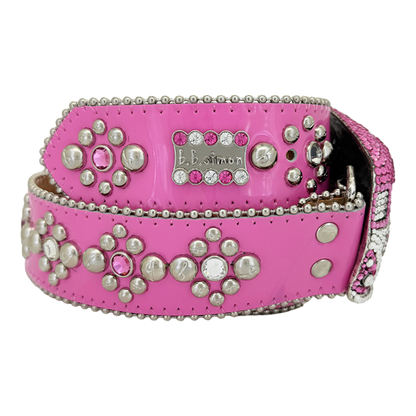 B.B. Simon Pink Combi B- Rose – Silver
