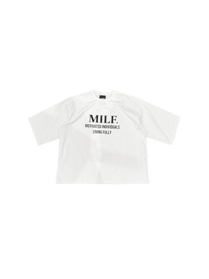 Lerias Dom MILF T-shirt White