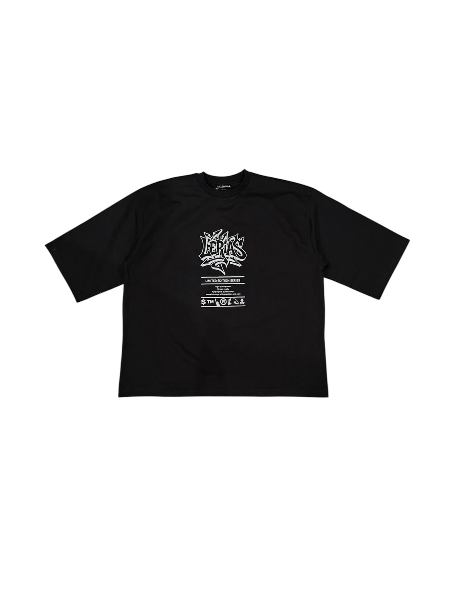 Lerias Dom Graffiti T-shirt Black