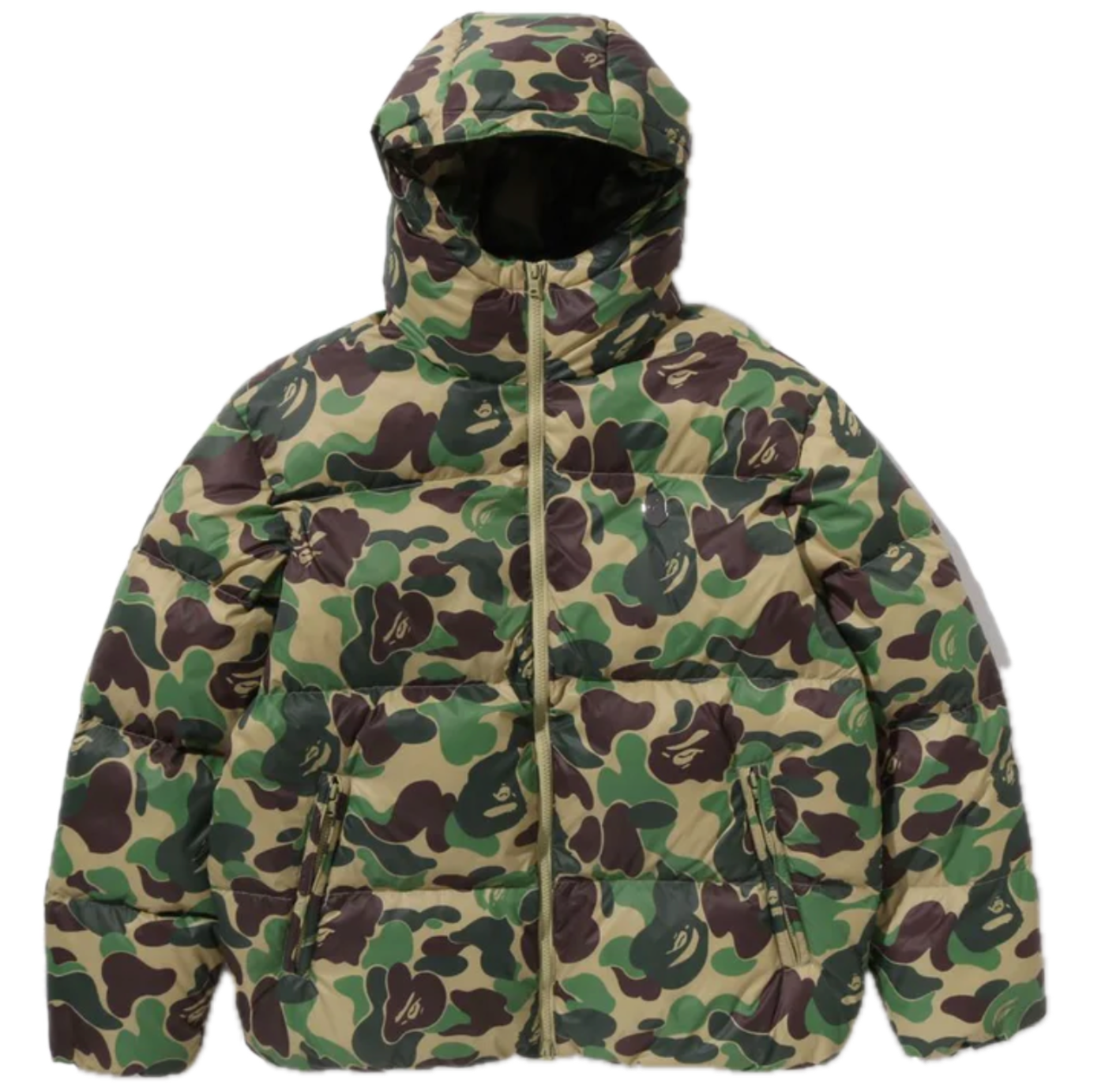 A BATHING APE ABC Camo Down Jacket