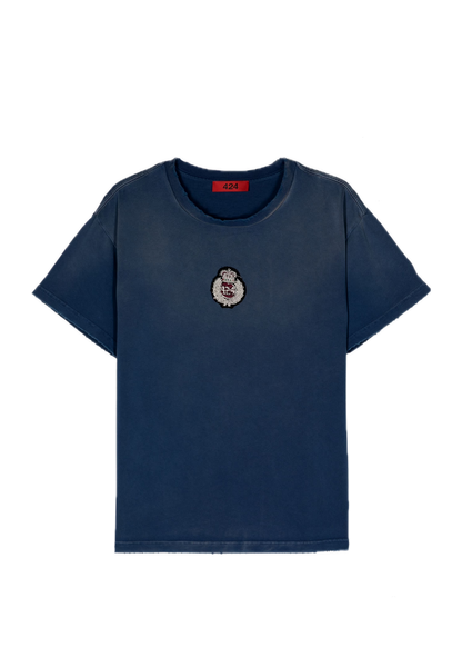 424 Collage T-shirt Blue