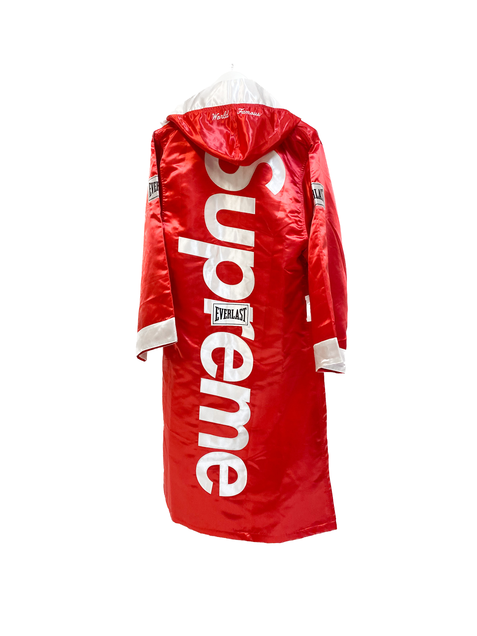 SUPREME X EVERLAST SATIN HOODED BOXING ROBE – HIGHKIOSK SUPREME X EVERLAST SATIN HOODED BOXING ROBE – HIGHKIOSK