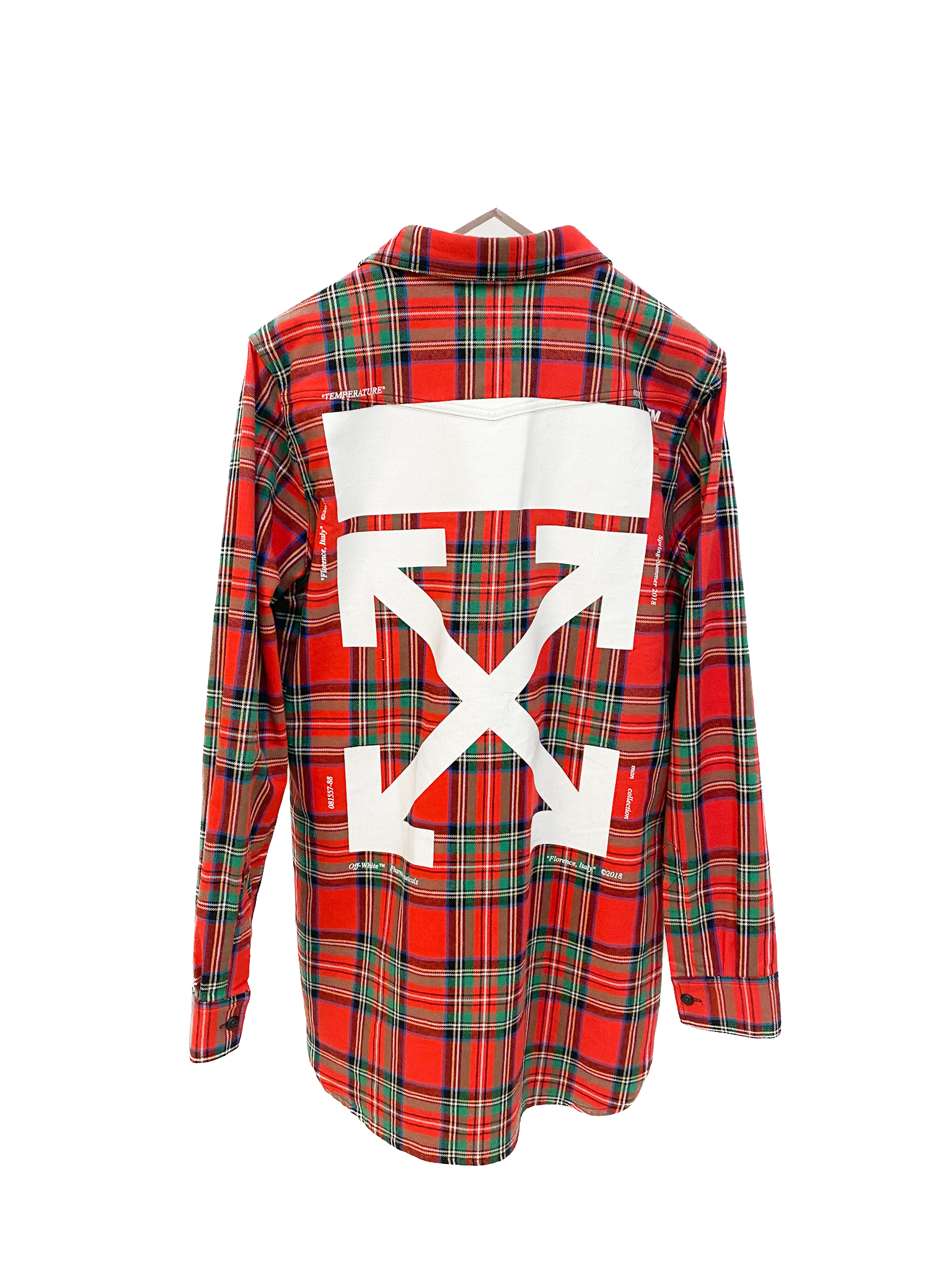 OFF-WHITE FLANNEL SHIRT - HIGHKIOSK