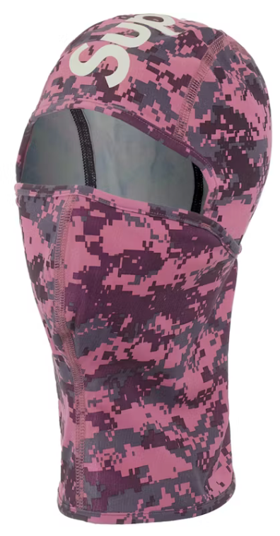 Supreme Heat Reactive Digi Camo Balaclava Pink