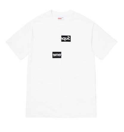 SUPREME X CDG BOX LOGO TEE WHITE – HIGHKIOSK SUPREME X CDG BOX LOGO TEE WHITE – HIGHKIOSK