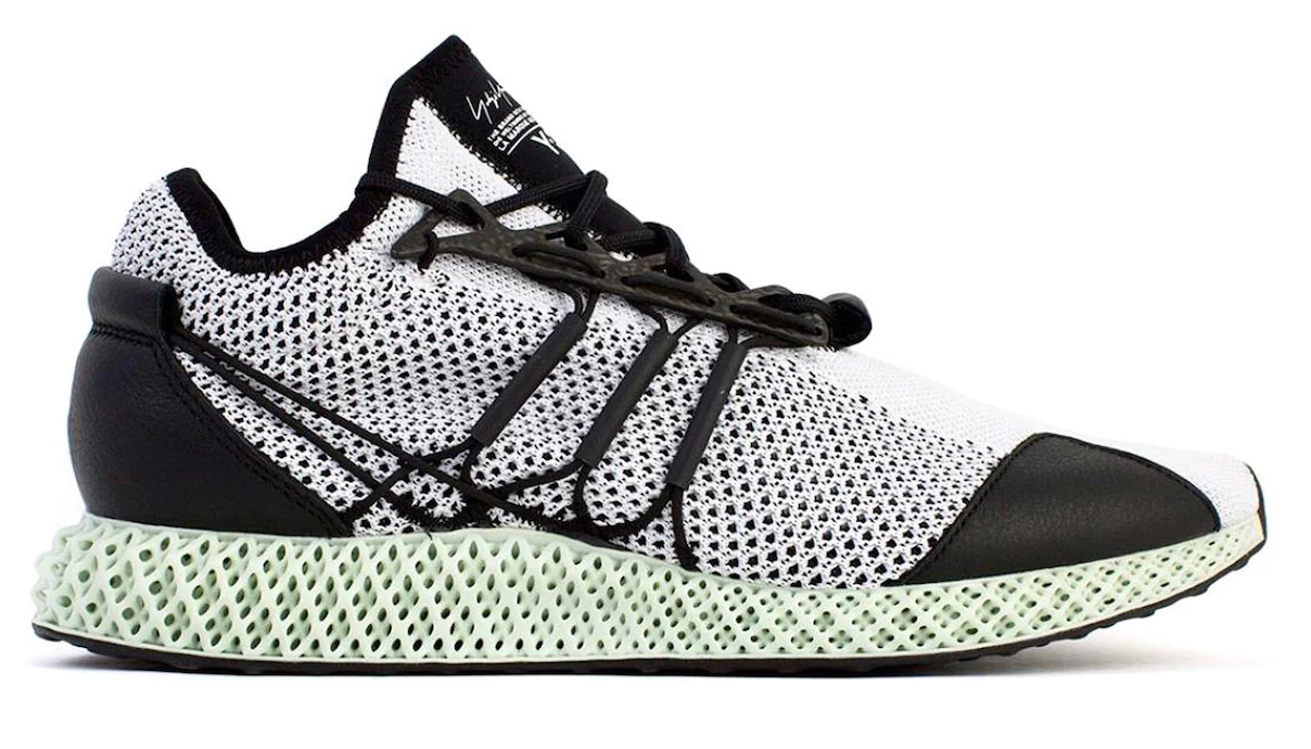 adidas Y-3 Runner 4D Black White 1/200 – HIGHKIOSK