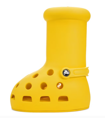 MSCHF x Crocs Big Yellow Boots