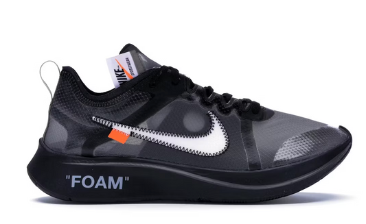 Nike Zoom Fly Off-White Black Silver