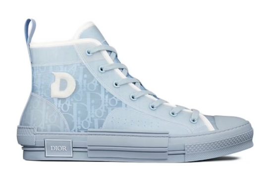 Dior B23 High Top Daniel Arsham Light Blue