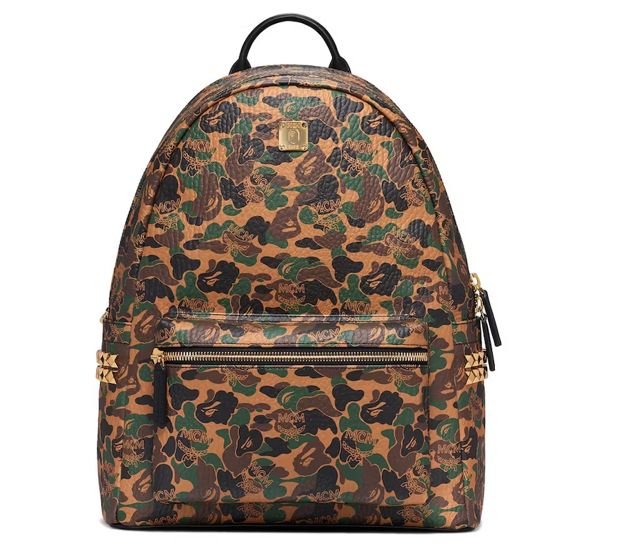 MCM × BAPE® SHARK STARK BACKPACK MCM x BAPE Stark Backpack – HIGHKIOSK